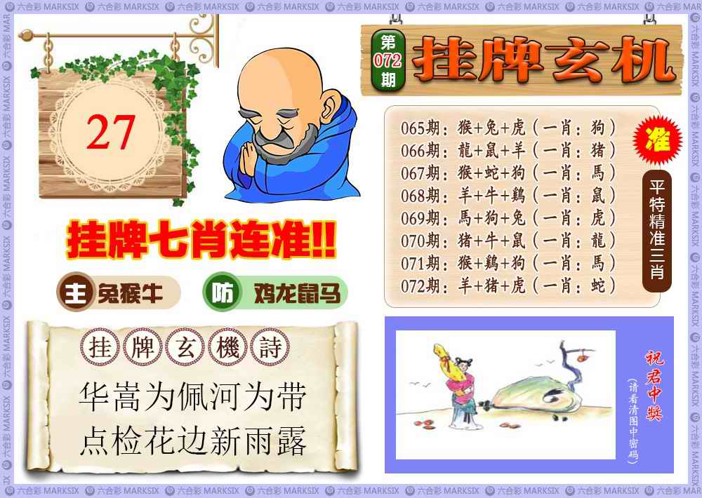 挂牌玄机图